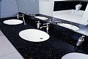 Siyah Çimstone Savana Lavoba Banyo Tezgahı