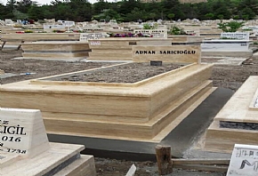 Çift Kişilik Mezar İstanbul Mezar İmalatı Blok Mezar Granit Mermer Mezar Özel Tassarım Mezar Uygulamaları